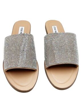 🆕{Steve Madden} Nati Rhinestone Embellished Sandals